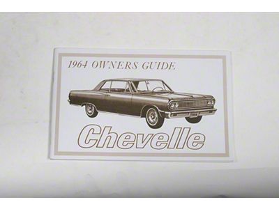 1964 Chevelle Owners Manual