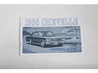 1966 Chevelle Owners Manual