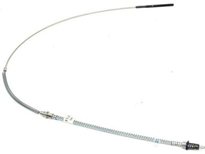 El Camino Parking Brake Cable, Front With TH400, Stainless Steel, 1968-1972