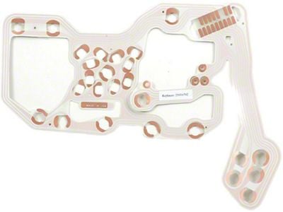 El Camino Printed Circuit, For Cars With Gauges, 1978-1987