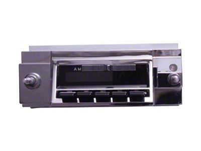 El Camino Radio, AM/FM/Ipod, Stereo, Reproduction, 1967