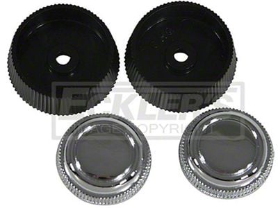 El Camino Radio Knob Set, For Vehicles With Stereo Radio, 1967-1968