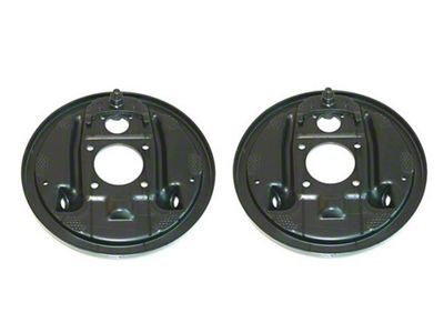 El Camino Rear Drum Backing Plate, Without Splash Shield, 1964-1972