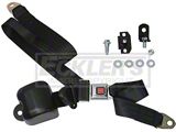 El Camino Seat Belts, Lap & Shoulder Combo With Bucket Seat, 1968-1972