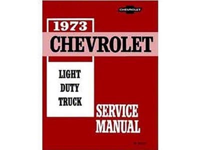 1973 Chevrolet Truck Service Manual