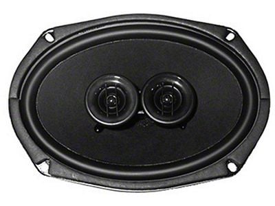 Custom Autosound El Camino Speakers Dual Voice Coil Front Speakers, Screw In, 1959-1960