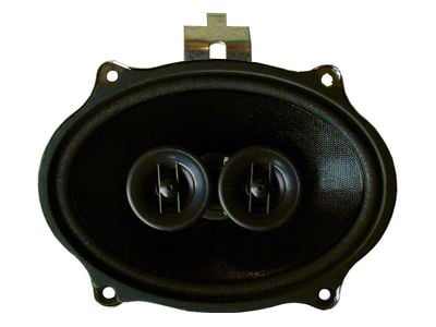 Custom Autosound El Camino Speakers, Dual Voice Coil Front Speakers, With Bracket, 1964-1969