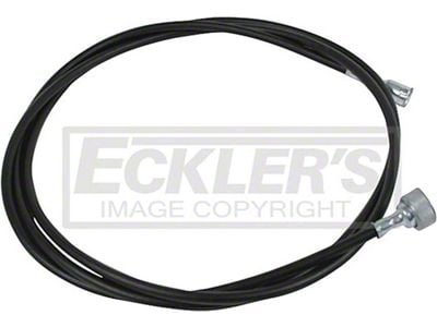 El Camino Speedometer Cable, Without Gear Adaptor, 97-12 Inches, Original AC Delco, 1984-1987