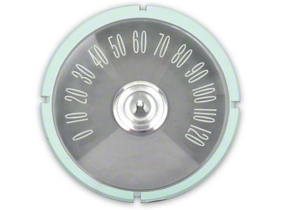 El Camino Speedometer Lens, Clear, 1959-1960