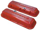 El Camino Valve Covers, Big Block, Tall Style, With Raised Cheverolet Script, 396 c.i., 427 c.i., 454 c.i., 502 c.i.