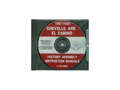 1967-1969 Chevelle and El Camino Assembly Manual (CD-ROM)