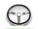 3-Spoke Comfort Grip Steering Wheel with Banjo Style Spokes (69-72 El Camino)