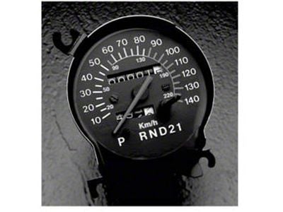 Speedometer Decal,140MPH,Round Speedo W/Auto Trans,78-83