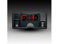 LED Digital Gauge Panel; Red (78-87 El Camino)