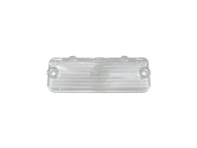 Parking Light Lens; Clear (1966 El Camino)