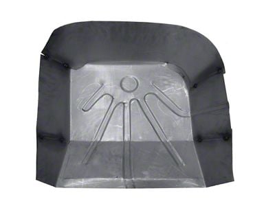 Rear Floor Pan; Passenger Side (78-87 El Camino, Caballero)