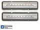 Valve Covers with Chevrolet Script Logo; Silver Satin (64-87 Small Block V8 El Camino)