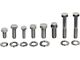 Engine Hardware Kit-Headers Small Block, Stainless