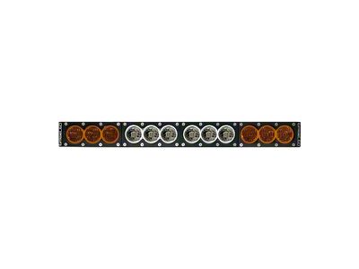 Extreme LED 22-Inch X6 Series Amber/White LED Light Bar with Harness; Combo Beam (Universal; Some Adaptation May Be Required)