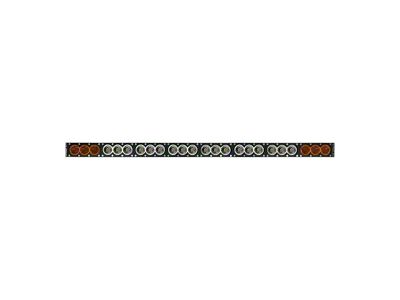 Extreme LED 44-Inch X6 Series Amber/White LED Light Bar with Harness; Combo Beam (Universal; Some Adaptation May Be Required)