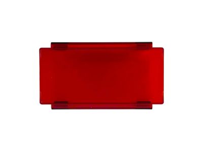 Extreme LED 6-Inch Light Bar Cover; Red