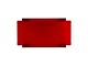 Extreme LED 6-Inch Light Bar Cover; Red