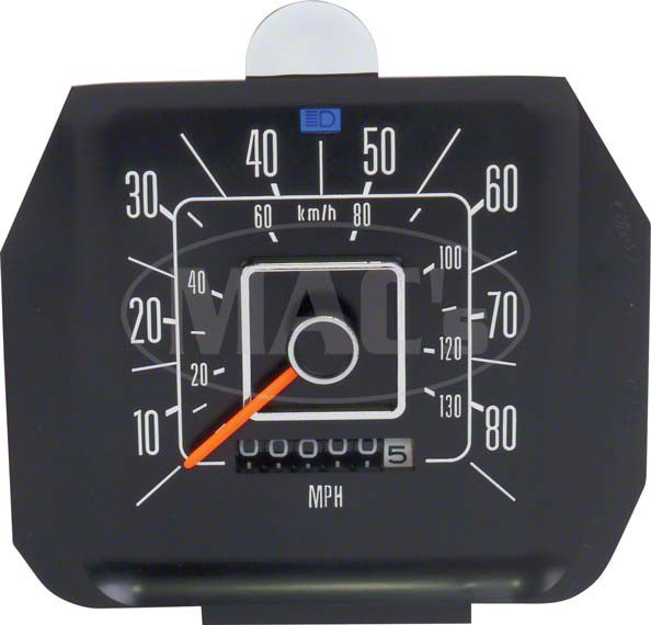 Ecklers F Series Truck Bronco Speedometer Gauge Orange Needle F F F