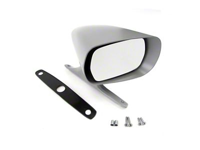 Exterior Racing Mirror; Passenger Side; Unpainted (70-71 Torino 2-Door Hardtop, Convertible)