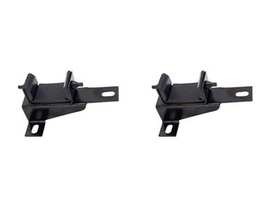 Lower Radiator Support Mounting Brackets (1966 Small Block V8 Fairlane; 67-69 V8 Fairlane, Torino)