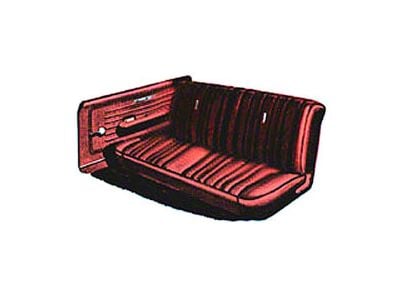 Fairlane, Ranchero, Torino GT, Front Bench Seat Cover, 1968