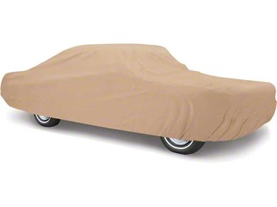 Softshield Flannel Car Cover; Tan (68-70 Fairlane Hardtop, Sedan)