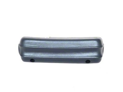 Standard Interior Arm Rest Pad; Medium Blue Metallic; Passenger Side (71-76 Montego, Torino)