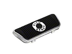 Brake Pedal Pad With Stainless Steel Trim (66-70 Falcon w/ Automatic Transmission & Disc Brakes)