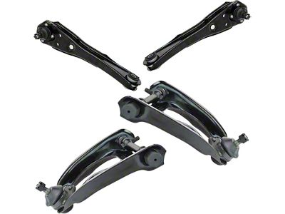 Front Upper and Lower Control Arms with Ball Joints (68-70 Falcon)