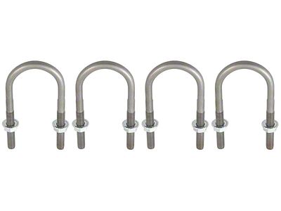 Leaf Spring U-Bolt; Set of 4 (64-65 Comet, Falcon)