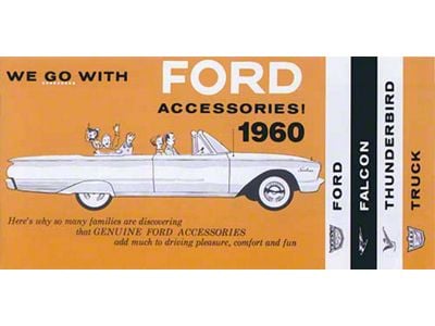 1960 Ford Car Accessory Brochure