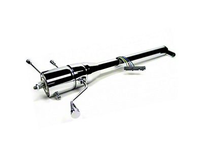 Falcon Tilt Steering Column, Column Shift, Chrome, 1965 (Column Shift)