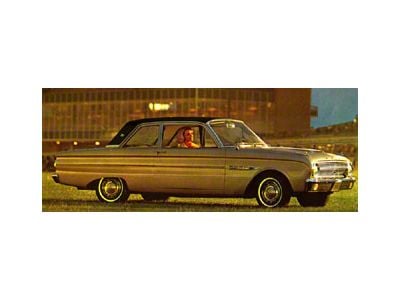 Falcon Vinyl Top, 2 Door Hardtop, Black Or White, Comet, 1963-1965