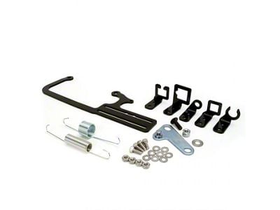 FAST EZ Bracket;Cable Mount kit for EZ-EFI Fuel + Ignition Throttle Body Injection Systems (64-73 Mustang)