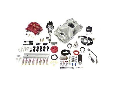 FAST XFI 2.0 EFI Kit with Red Throttle Body and 550 HP Pump (68-80 Big Block V8 C10, C15, C20, K10, K15, K20)