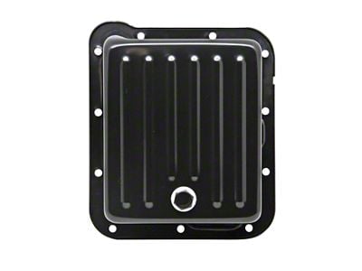 C6 Case Fill Style Transmission Pan; Black (65-70 Comet, Falcon)