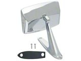 Door Mirror; Chrome; Passenger Side (67-70 Falcon)