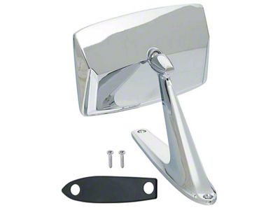 Door Mirror; Chrome; Passenger Side (67-70 Falcon)