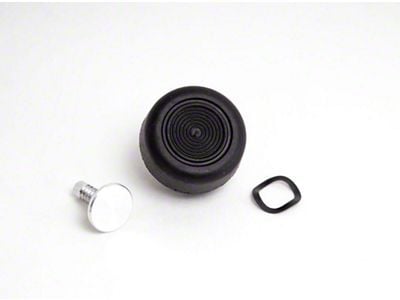 Window Crank Handle Knob; Black (68-70 Comet, Falcon)