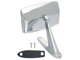 Door Mirror; Chrome; Passenger Side (67-70 Fairlane, Torino)