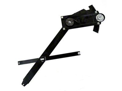 Door Window Regulator; Driver Side (66-67 Fairlane 2-Door Hardtop, Convertible)