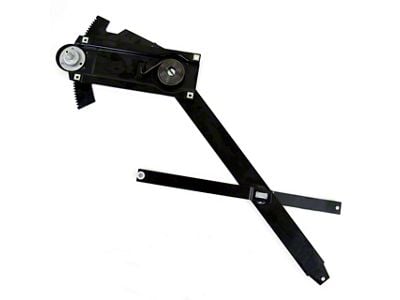 Door Window Regulator; Passenger Side (66-67 Fairlane 2-Door Hardtop, Convertible)