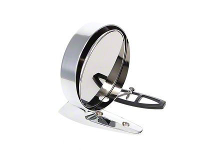 Outside Side Mirror; Passenger Side; Chrome (64-66 Fairlane)