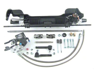 Power Rack and Pinion for Aftermarket Steering Column (63-65 Small Block V8 Fairlane)