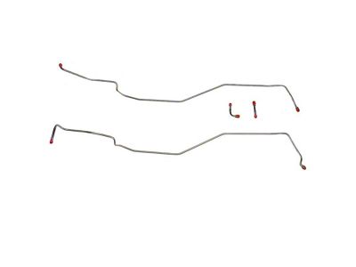 Fine Lines Transmission Cooler Lines; Stainless (68-69 Big Block V8 Corvette C3 w/ Automatic Transmission)